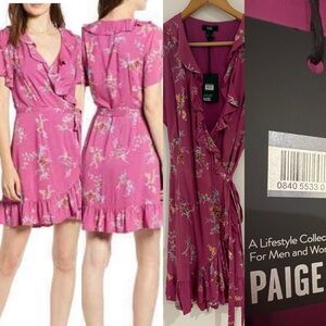 NWT PAIGE Floral Midi Dress